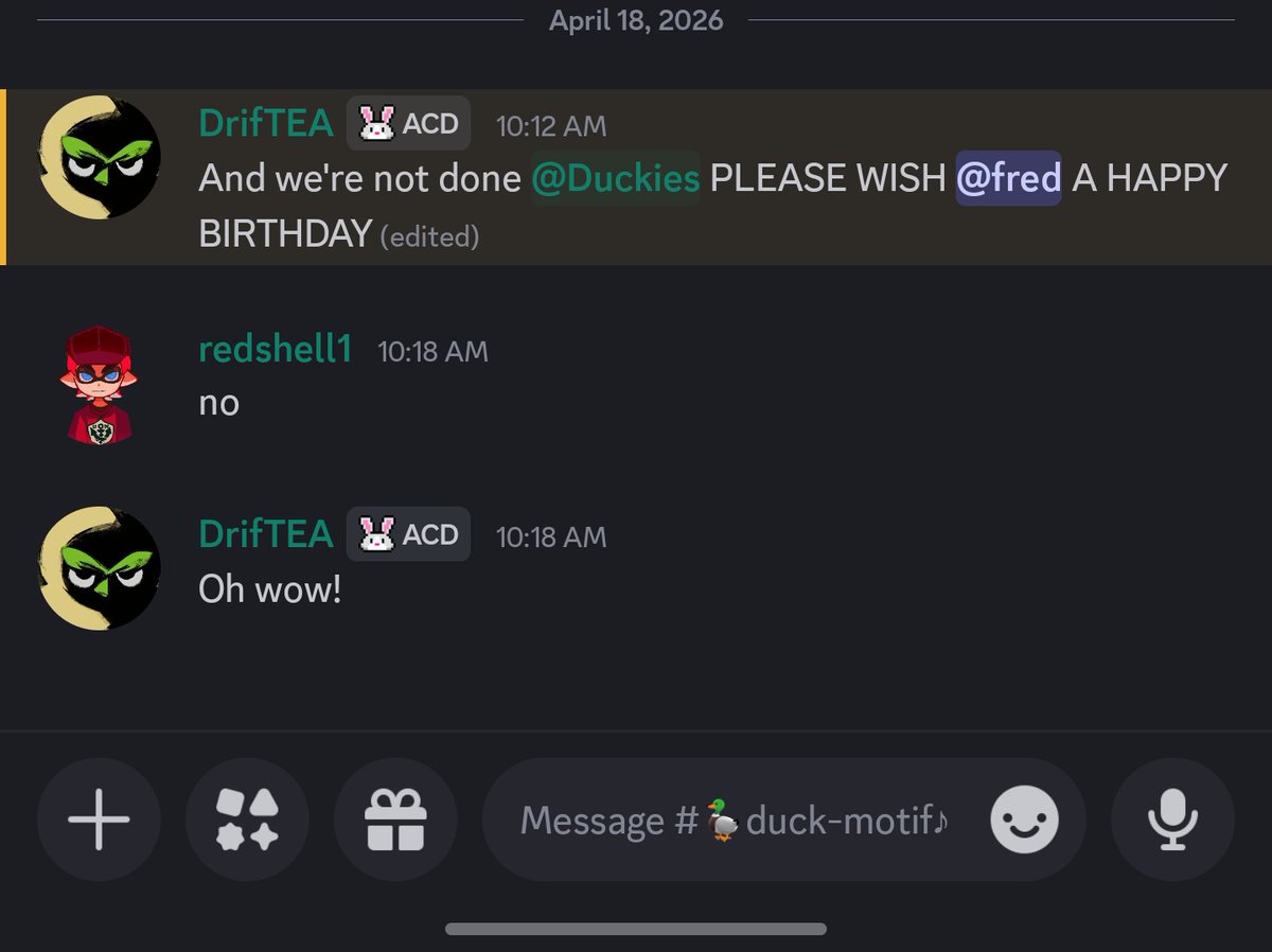 Duck Motif tweet media