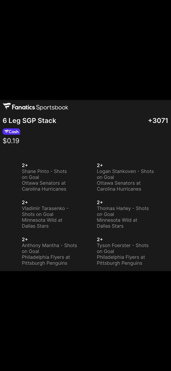 NHL playoffs are back! Might as well get a nice little sweat going for each game. 2 legs, 3 games. 6 guys to do what they are paid for 🤙🏼 let’s have us a nice little Saturday
