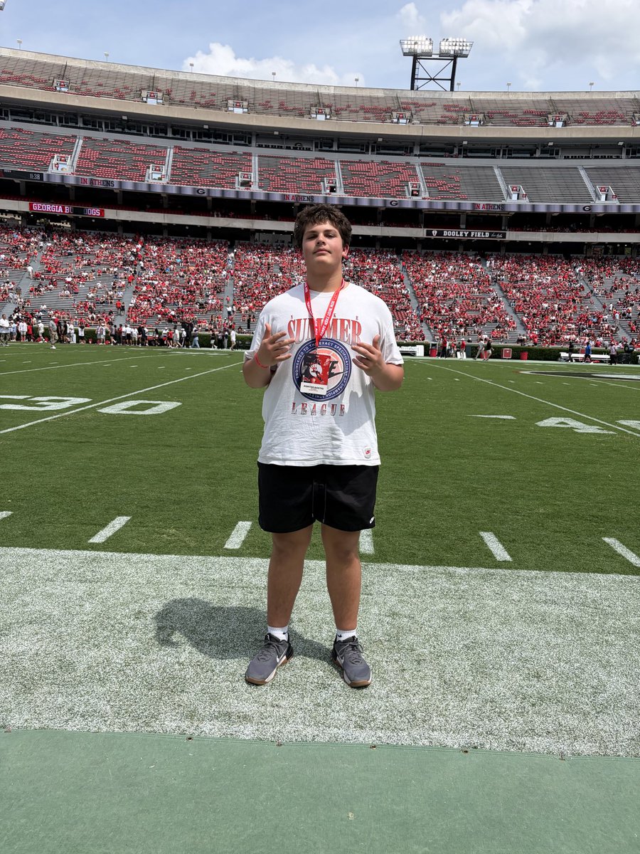 PorterBostic70's tweet photo. Georgia visit G-Day https://t.co/EUDpTOGsxW