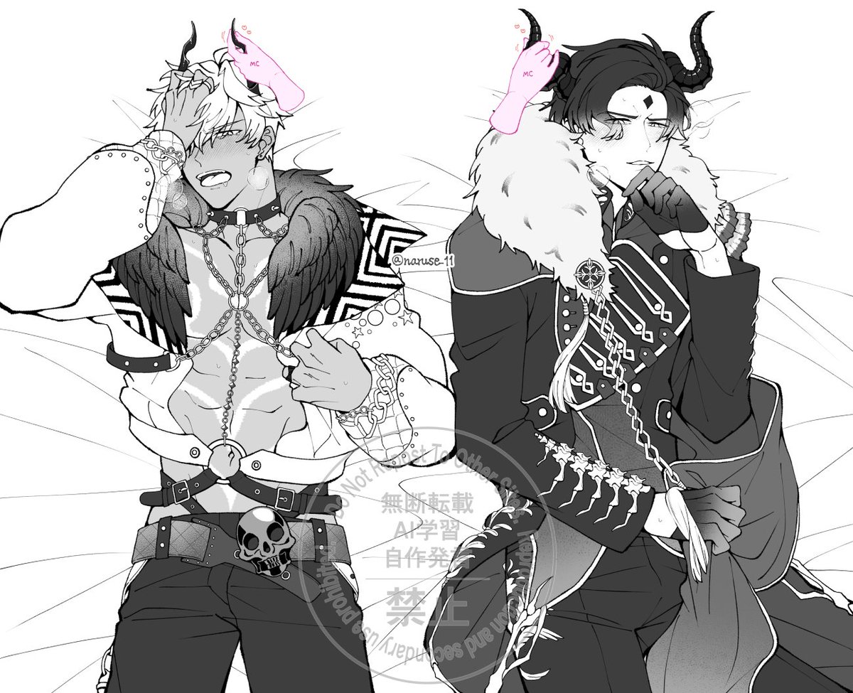 弱点が角(ツノ)だった場合の旦那たちの反応を見るのは楽しい😈😈
※羽はログアウトしました