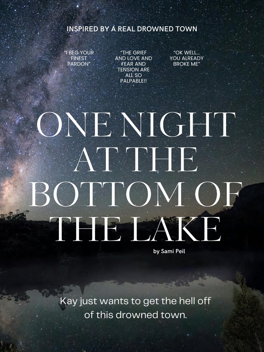 sampeil's tweet photo. When a demon blacksmith is released from his shackles at the bottom of the lake, a perimenopausal single mom and her former prom date must find a way to lock the demon up before he chooses a new vessel. 

Hangry, horny, and possibly possessed. 😈🪓

#posterpit #horror #nd https://t.co/pEvQ4QE6Ur