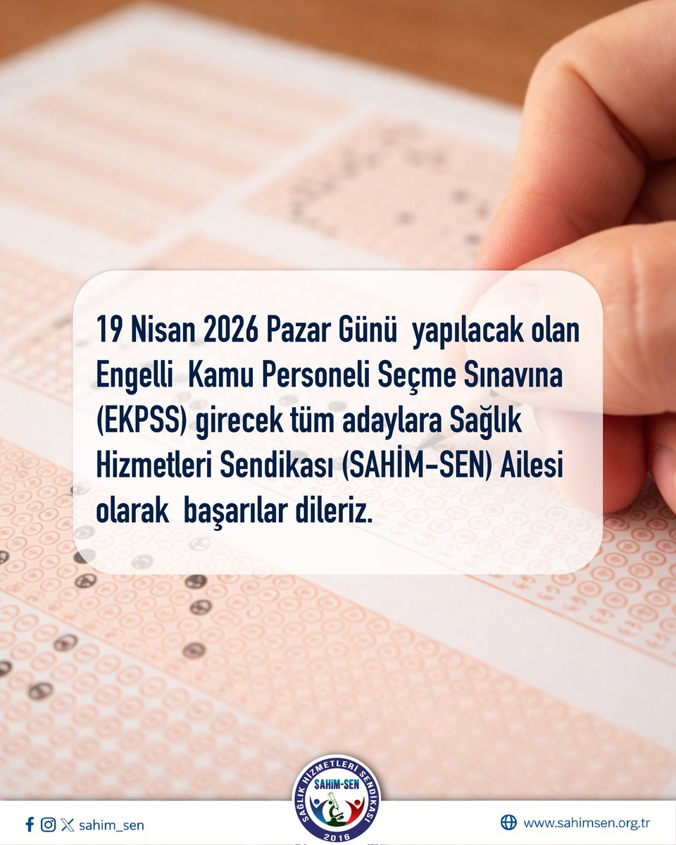 Sağlık Hizmetleri Sendikası Genel Merkez Hesabı tweet media