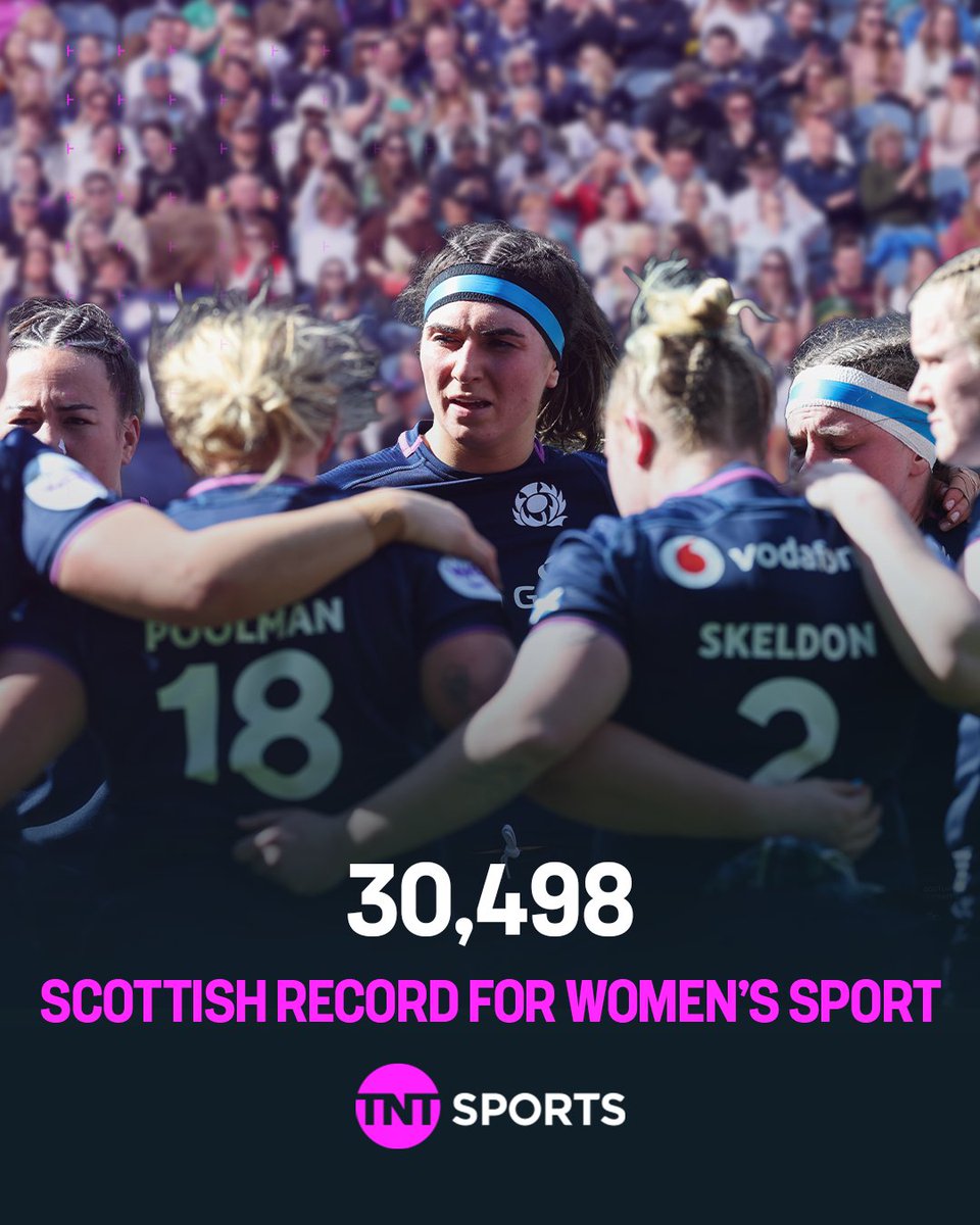 History made 🏴󠁧󠁢󠁳󠁣󠁴󠁿 

A huge attendance in Edinburgh 🙌