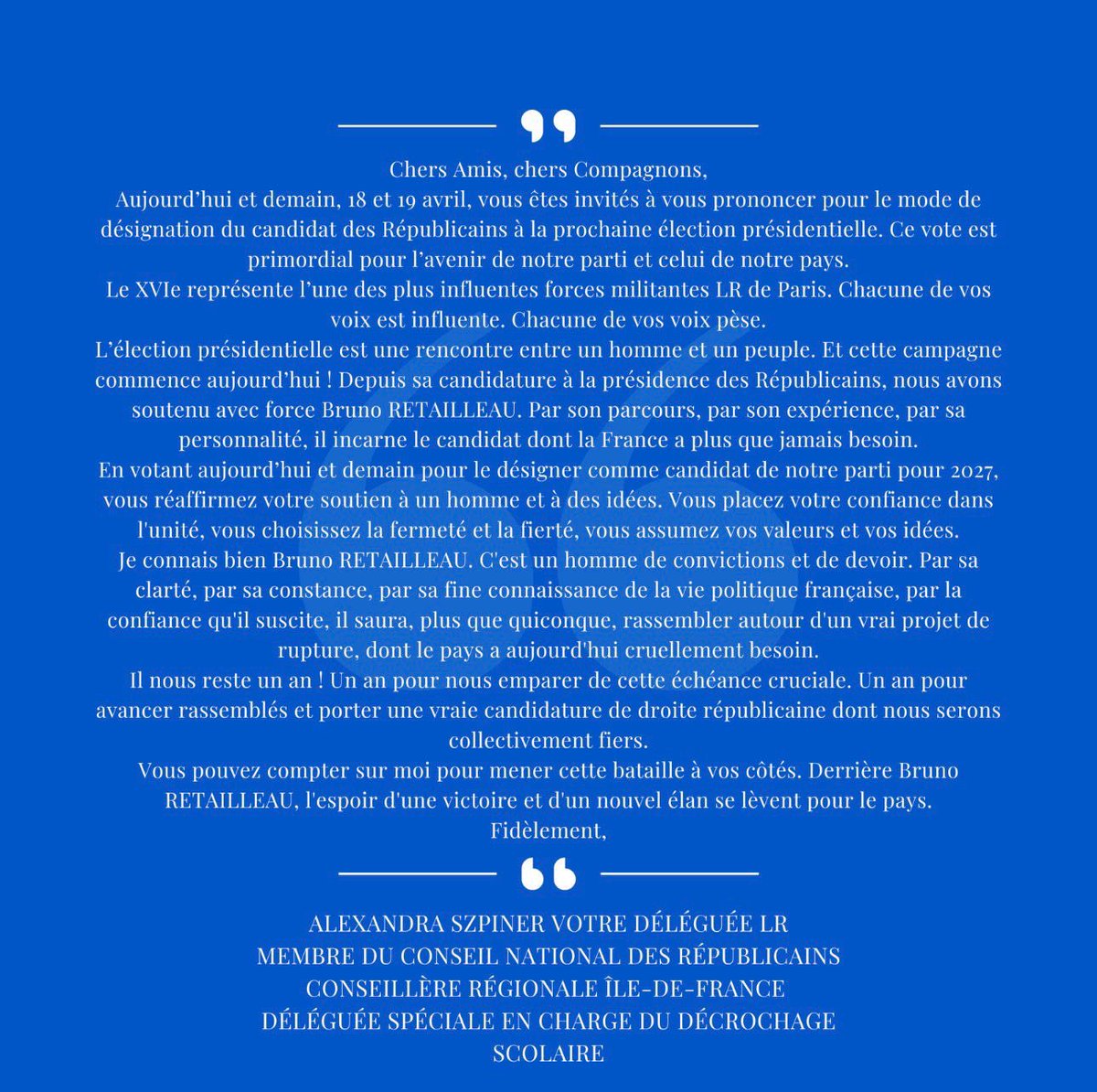 Les Républicains Paris 16e tweet media