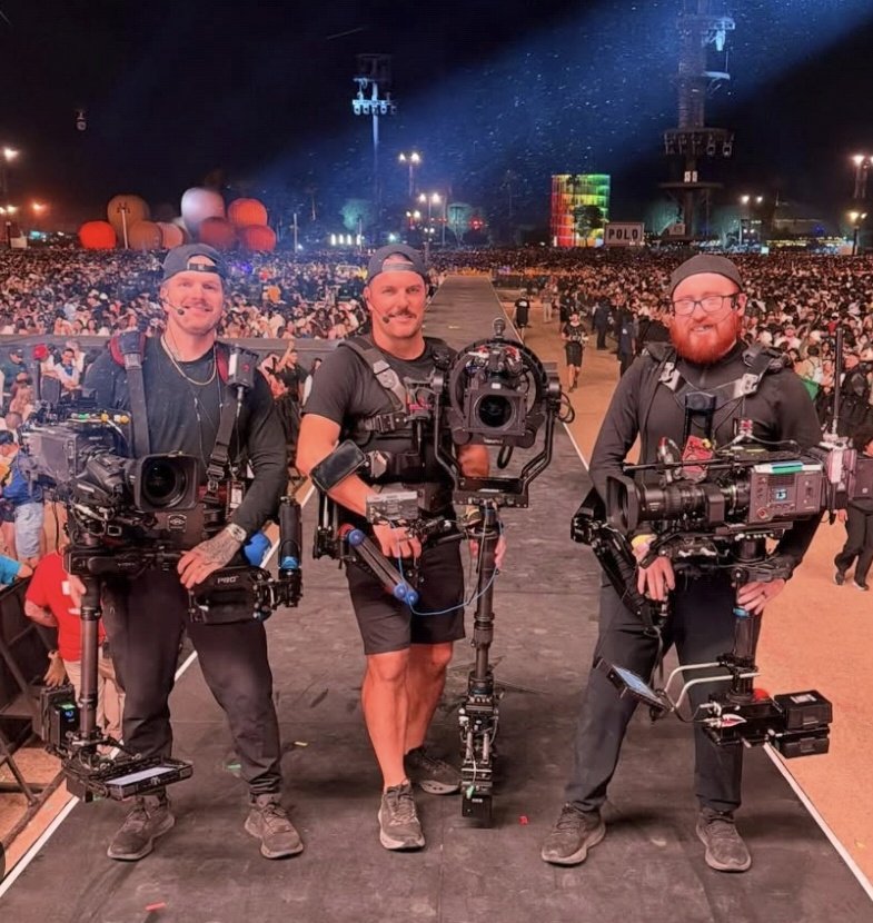 thank you to the best camera men in the world. Sabrina's coachella videography looked cinematic, absolutely incredible!!!!