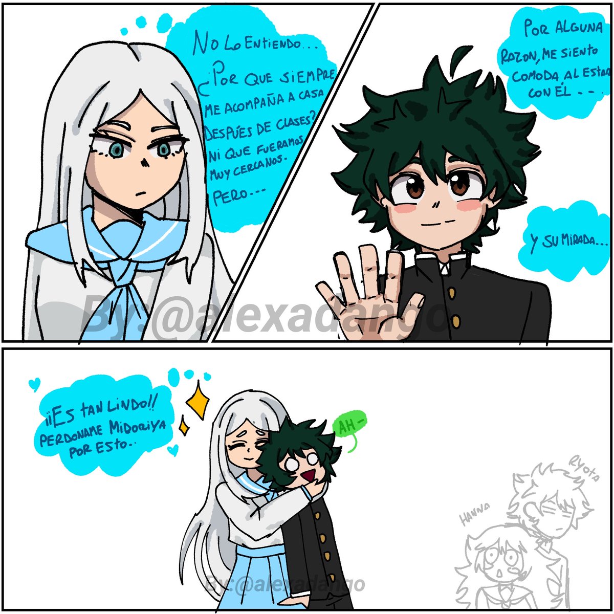 alexa_dango's tweet image. Nuevos integrantes 
Jun Todoroki &amp;amp; Ryota Bakugou 
¿Que opinan? #bnha #au #ship #todomomo #izuocha #bakugou