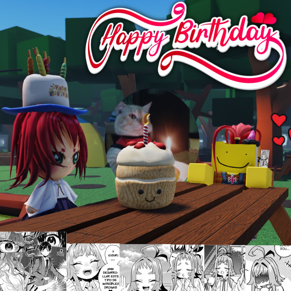 FELIZ CUMPLEAÑOS KUSURI ❤️❤️❤️
Gracias por ser mi inspiración para seguir todos los días, eres una de las mejores cosas que me han pasado en la vida 🥹
(La carpeta soy yo skejfjfjjd)