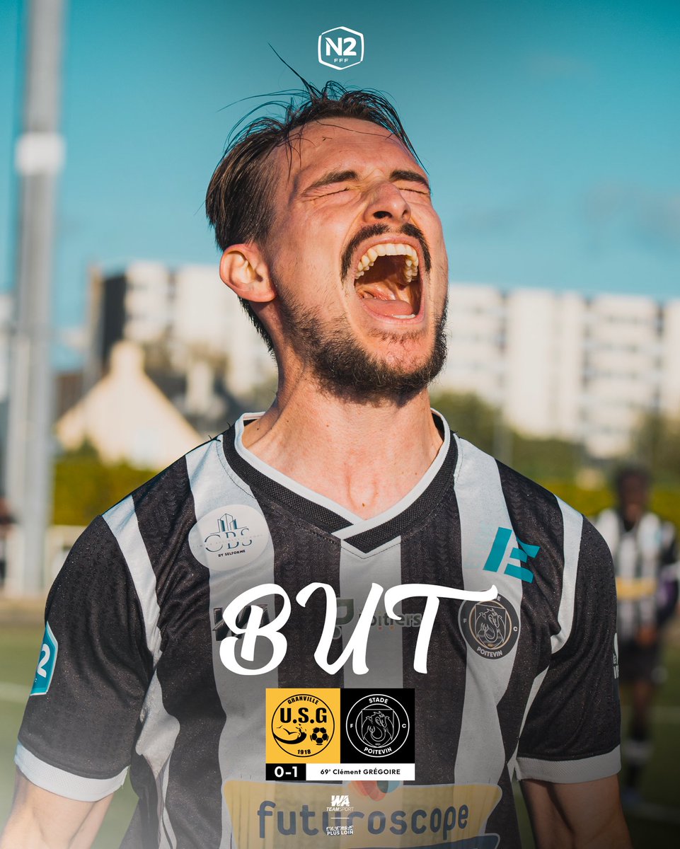 stadepoitevinfc's tweet photo. [#N2] 69’ ⚽️ 𝗕𝗨𝗧 | 0️⃣-1️⃣

Clément Grégoire pour l’ouverture du score !

#StadePoitevinFC #TeamDragons #EnsemblePlusLoin 🐉 https://t.co/rFAOPgAeYS
