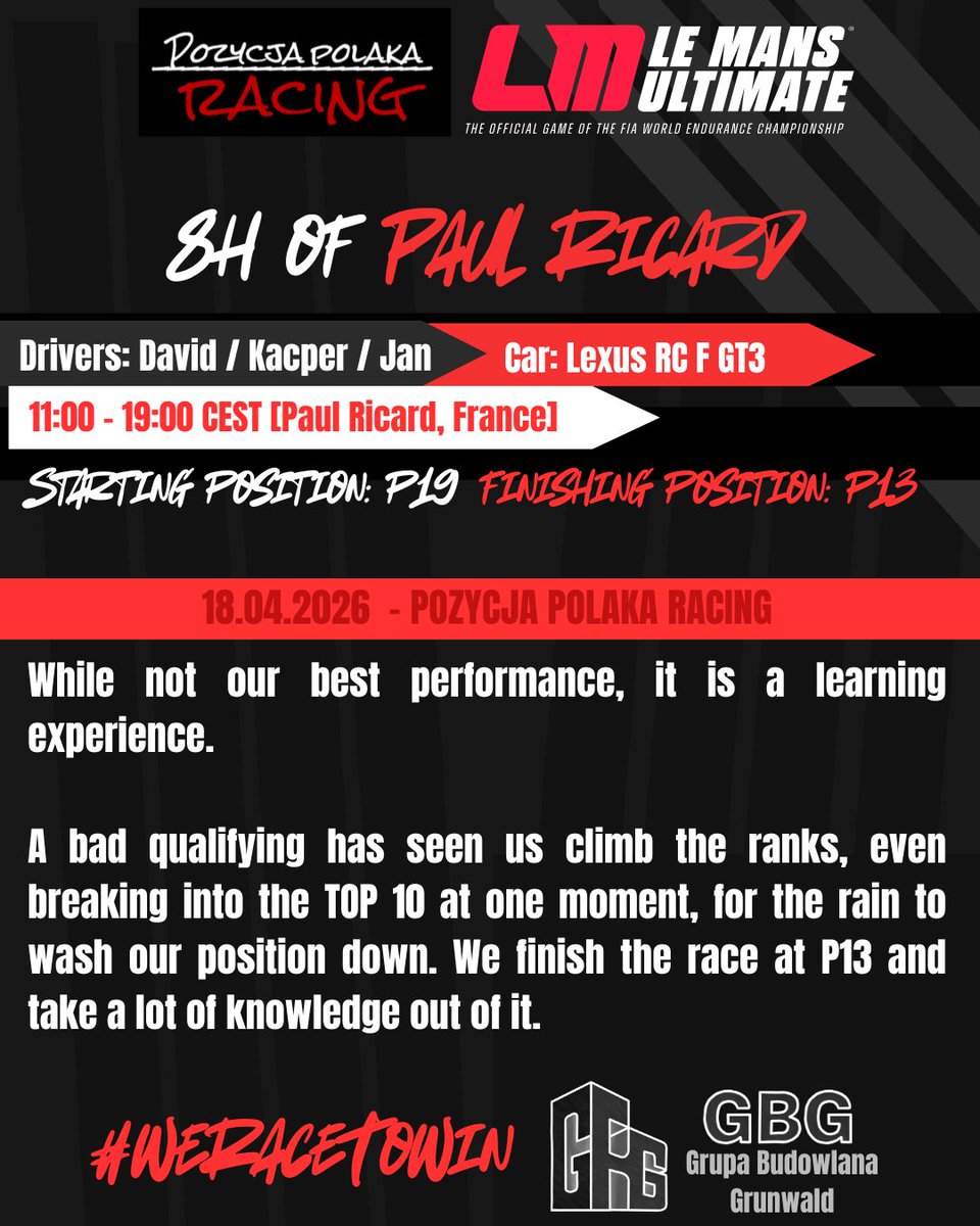 pprracing88's tweet image. While not our best performance, it is a learning experience. Proud of our Crew! #PPR #WeRaceToWin