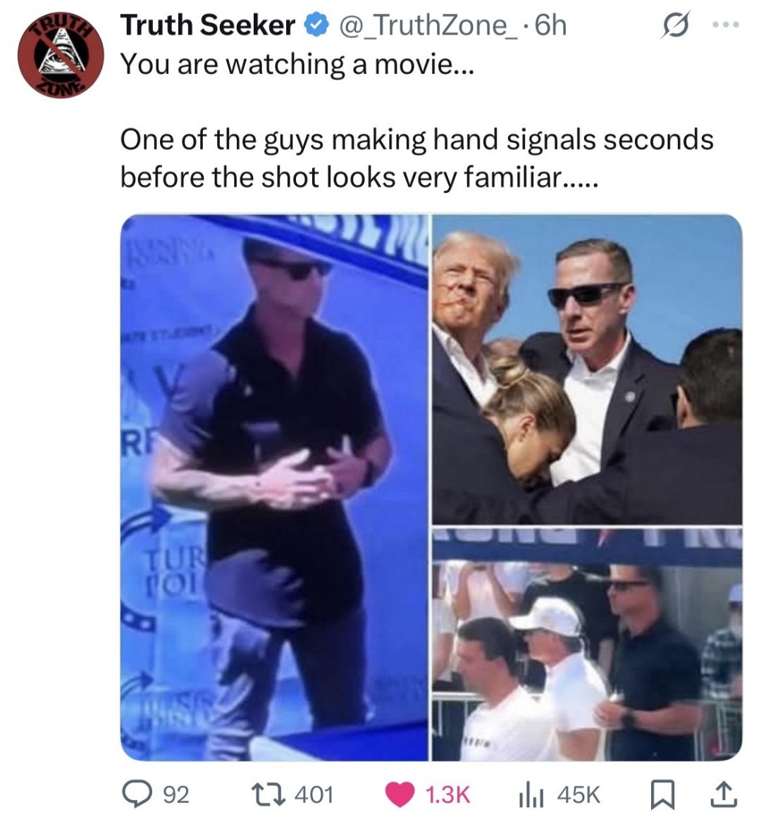 bigcajunwba's tweet image. I knew it immediately.
#Trump arranged #CharlieKirk's #StagedAssassination as soon as the ittle weasel called to #ReleaseAllTheEpsteinFiles.
#EpsteinDidntKillHimself 
#TrumpEpsteinFilesBodyCount