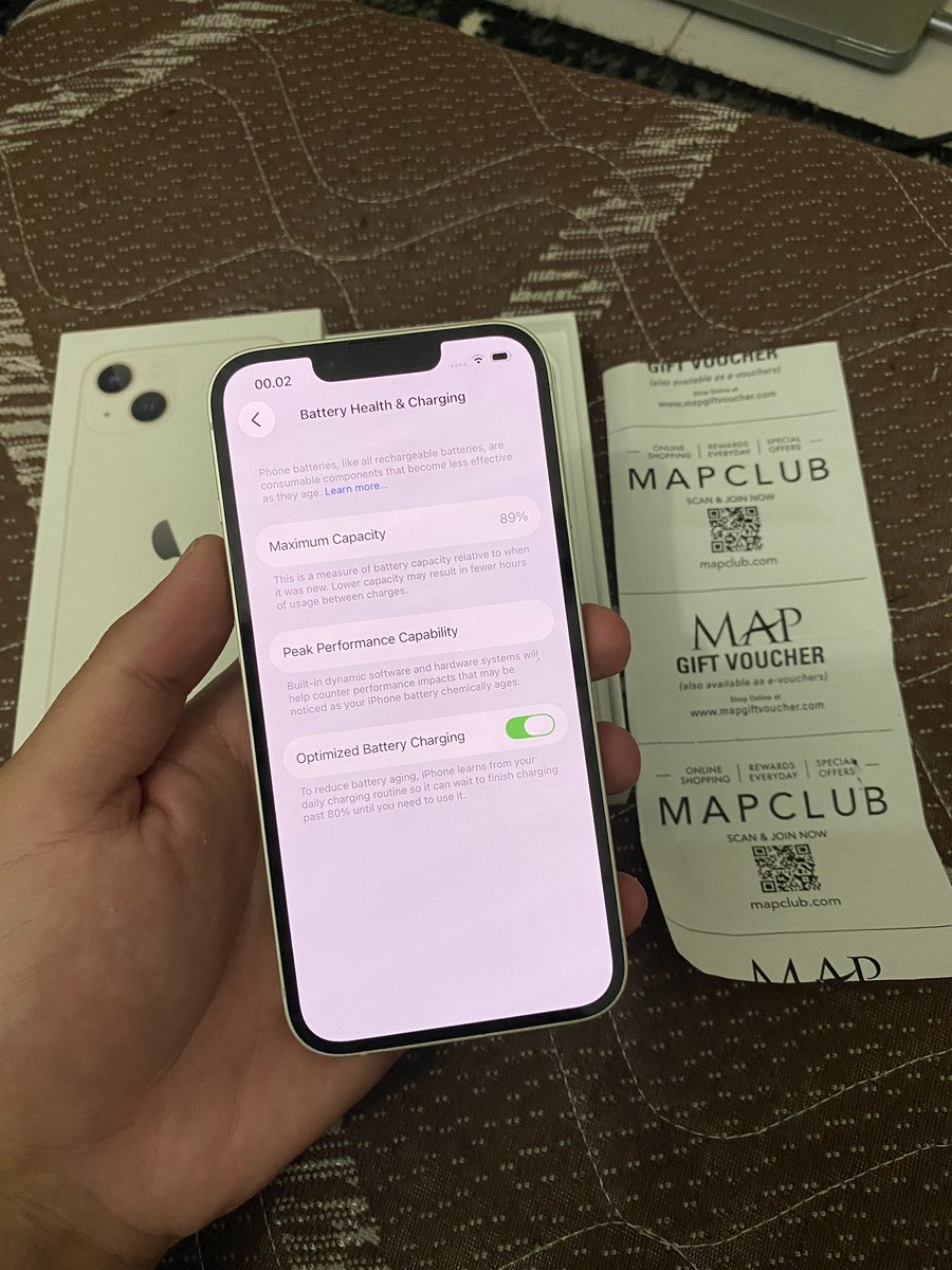 dapurgadgetid's tweet image. WTS WTB IPHONE 13 128GB DIGIMAP

IPHONE 13 128GB 6,700,000 (Negotiable)

BATTREY HEALTH 89% ORIGINAL

KONDISI FISIK ADA DENT 1 TITIK SESUAI DI FOTO (TIDAK PENGARUH KE FUNGSIONAL)

WA : 085863247713

LOKASI : GROGOL JAKBAR 
#iphone #iphone13 #zonauang #zonaBU #wts #wtb