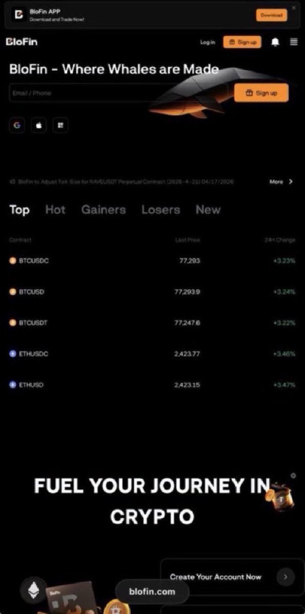 🚨🔥 THIS IS HOW PEOPLE GET TRAPPED 🔥🚨
#Blofin #Blofinscam

Easy deposits ✅
Trading appears normal ✅
Withdrawals get blocked ❌

💀 If this pattern occurs, proceed with caution and verify all platform claims.