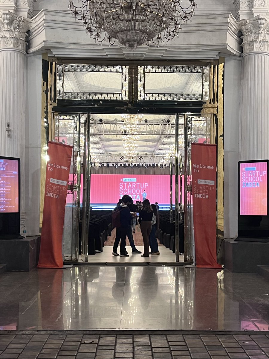 Abhijeet24's tweet photo. Huge thanks to @ycombinator for organizing YC Startup School Bangalore today and bringing together 2000 builders under one roof.

The energy was real. Met people working across AI x security, AI x systems, AI x quant - lots of interesting overlaps.

Good reminder that a lot of interesting work is happening at the intersection of fields.

Also got to meet folks from Twitter/X for the first time in person, which was nice.

What stood out was how open everyone was. People were sharing what they’re building, asking questions, and just genuinely curious.

Really enjoyed it. Hoping to attend more events like this.