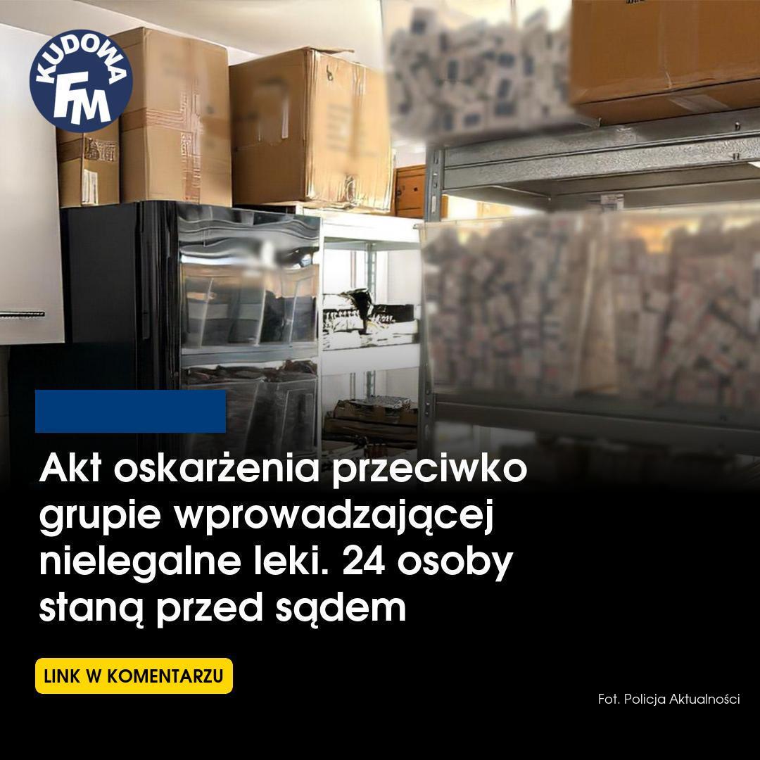 KudowaFM's tweet image. 🚨 Ktoś tu ma problem z przepisami! 🚨
CBŚP skierowało akt oskarżenia przeciwko **24 osobom** za produkcję i handel nielegalnymi lekami. 
💰 Zabezpieczono leków na kilkanaście mln zł + etykiety firm, które NIE ISTNIEJĄ! 🤯
Fot. Policja Aktualności / (CC BY-NC-ND 4.0)
#KudowaFM #A