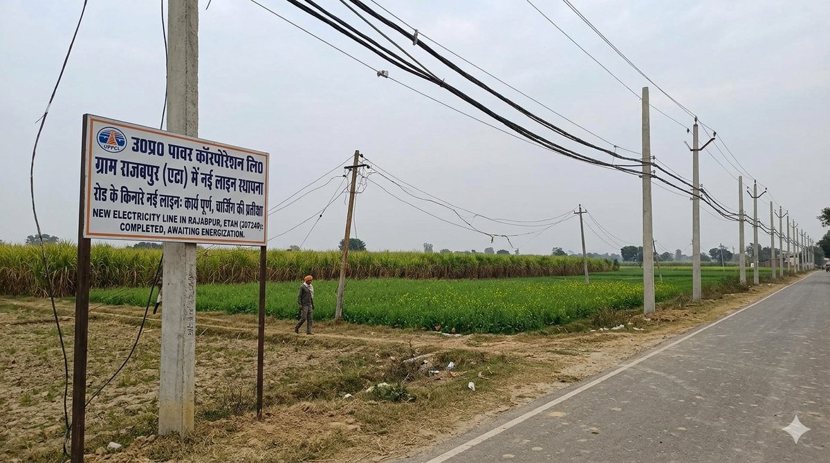 amar_yadav8650's tweet image. गांव में  RDSSके तहत वायरिंग तो पूरी हो गई,
लेकिन अभी तक सप्लाई शुरू नहीं हुई

क्या सिर्फ काम दिखाना ही मकसद है?
गांव वाले कब तक इंतज़ार करें? ⚡
Add:- Rajavpur, Khiriya Nagar Shah, jaithara
@UPPCLLKO
@dvvnlhq  @dvvnletah @DM_Etah
#RDSS #BijliSamasyā #UttarPradesh #GraminVikas