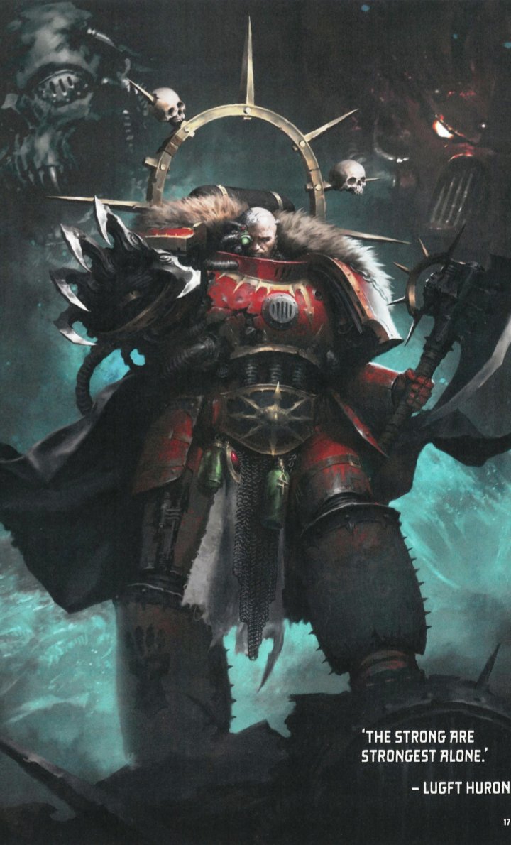 Al3xjim_curis11's tweet image. LA CORONA DEL TIRANO
 Los interrogatorios de renegados capturados identifican este como solo uno de los muchos bastiones del Tirano. por lo tanto, no existe un objetivo fácil para un ataque de decapitación contra la base de poder de Huron." 

#warhammer40k #lore