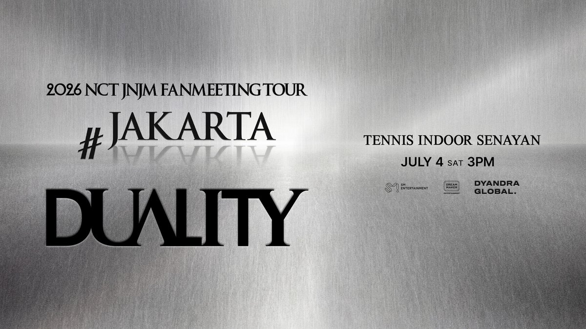 Junji_Store's tweet photo. OPEN JASWAR

2026 NCT JNJM FANMEETING TOUR : DUALITY IN JAKARTA

💰FEE 150 - 300K/TIKET (TANPA FEE BOOKSLOT)

🐹 Pakai Data Diri Pribadi
🦊 Presale/Gensale
🐹 Fee dibayar setelah tiket sudah didapatkan
🦊 Selfpayment

Yuk boleh tanya tanya dulu di DM https://t.co/WKbEJeMoOA