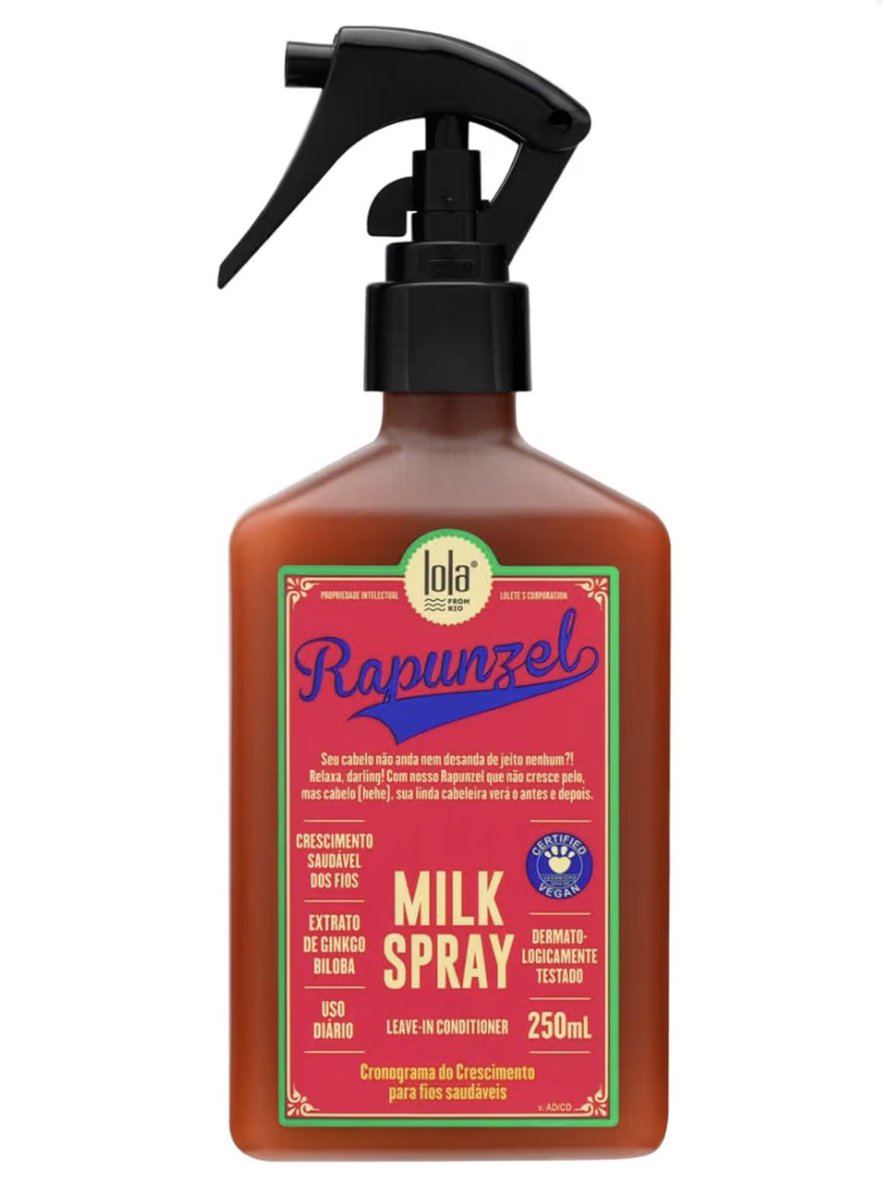 Achadinhosbr_of's tweet image. 🚨🔥 CABELO MACIO E SEM FRIZZ!

Lola Cosmetics Rapunzel Milk Leave-in Spray 250ml — hidrata, protege e deixa os fios soltinhos 😱✨  

💸 SÓ R$ 19,71 no PROGRAME E POUPE   

👉 CORRE: amzn.to/4dQ2jlU

👉 Segue pra mais achadinhos! 🔥  

#ad #LolaCosmetics #Promoção