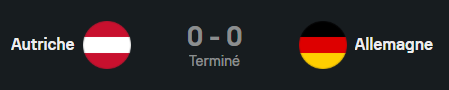 fenottes's tweet image. [Sélection - Qualification coupe du monde]
Autriche 🇦🇹0-0🇩🇪 Allemagne
90 minutes de jeu pour Jule #Brand
