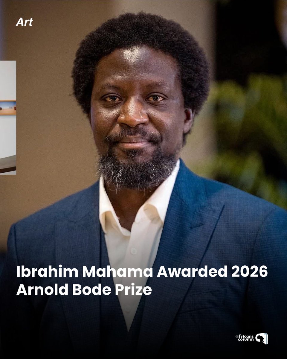 africanscolumn's tweet photo. @ibrahim_mahama Awarded 2026 Arnold Bode Prize

Read More: https://t.co/6OQnCQVfen https://t.co/jMj4YKjUvI