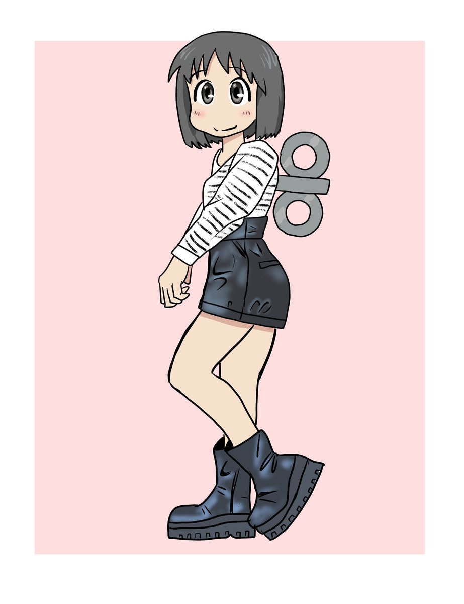 どうしても、なのちゃんにブーツを履かせたい👢
54枚目。

 #日常 #東雲なの #なの #nichijou