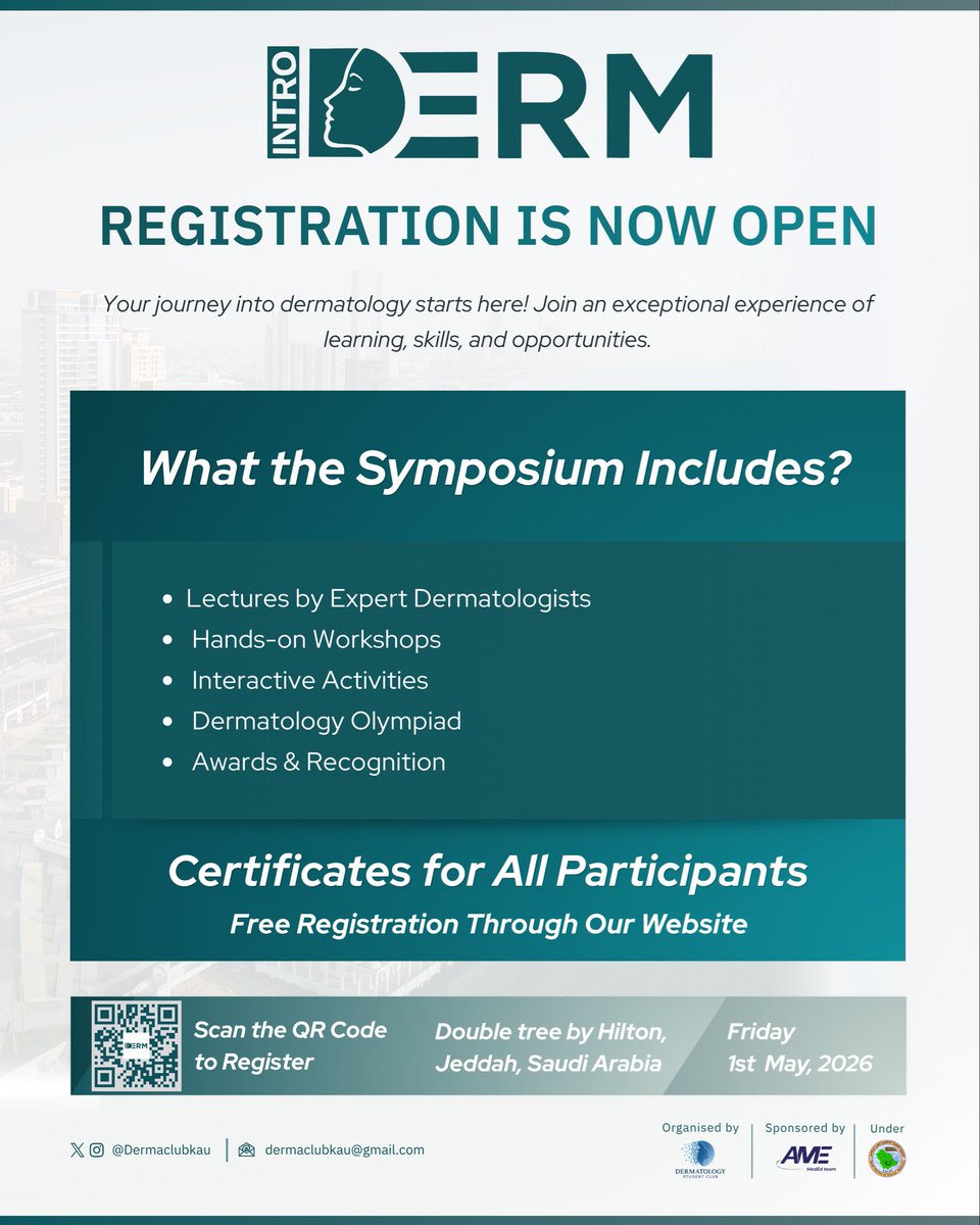 نادي طب الأمراض الجلدية tweet media
