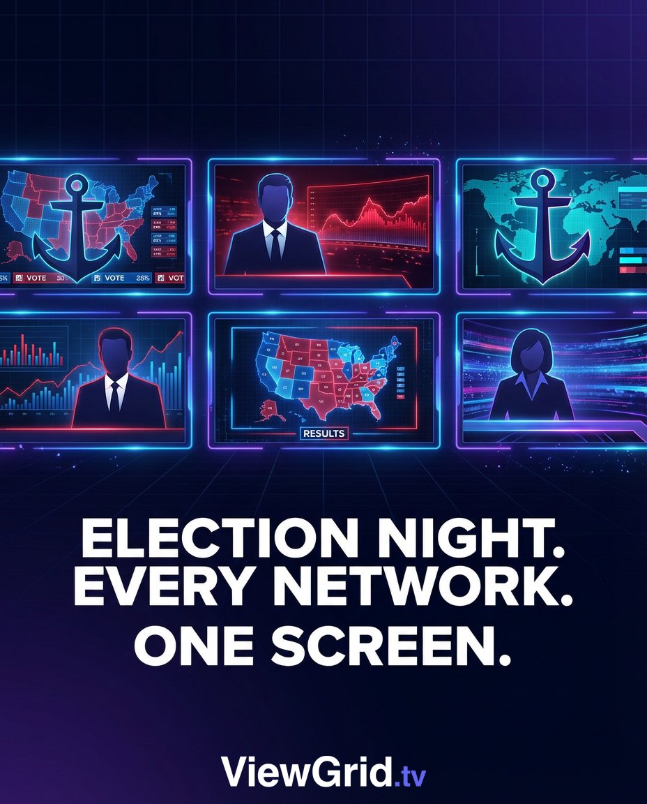 viewgridtv's tweet photo. Election night. Every network has different projections.

CNN says one thing. Fox says another. BBC has a different take.

Watch them all. Form your own opinion.

ViewGrid: https://t.co/Mztix6m9LT

#ElectionNight #News #MultiScreen #ViewGrid #StayInformed #EveryAngle #LiveCoverage #MediaWatch