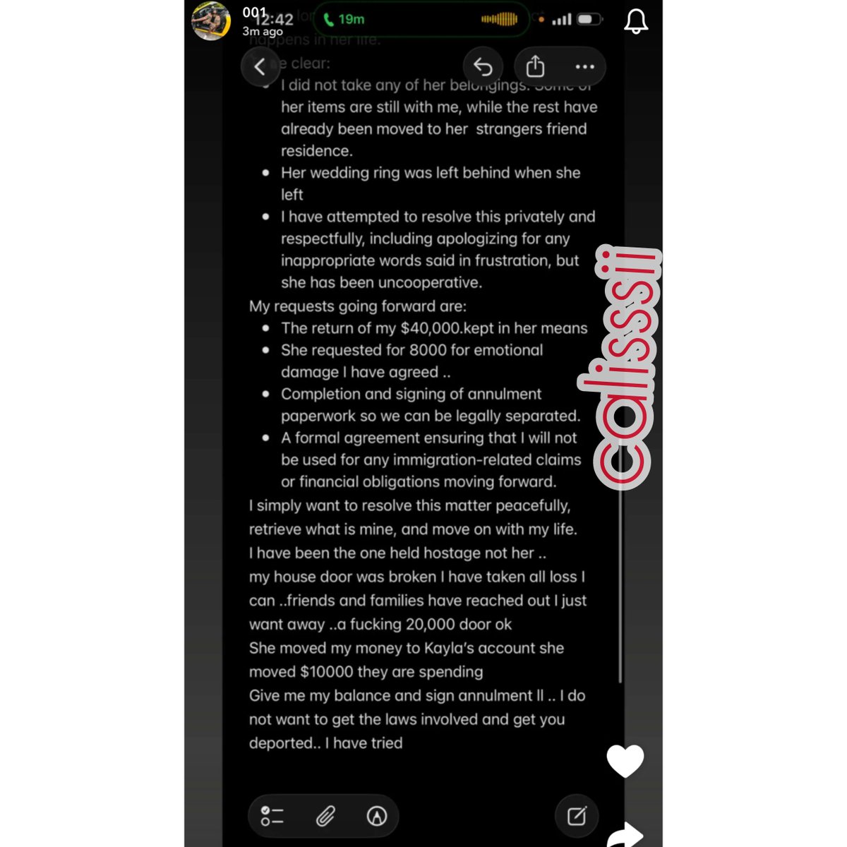 Calissi✨🤍 tweet media