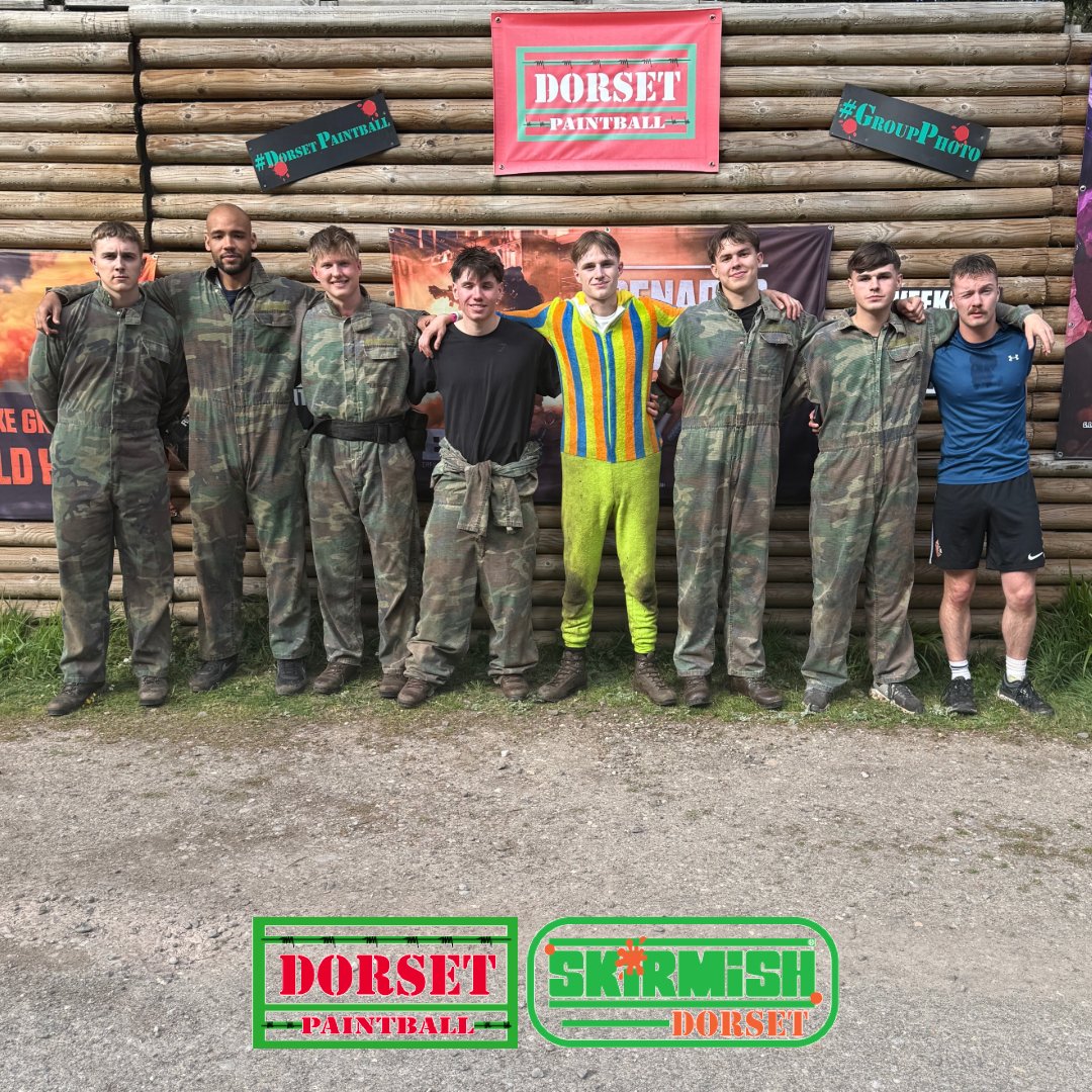 DorsetPaintball's tweet image. Group Photo!
#Smile #GroupPhoto #Paintball #DorsetPaintball #SkirmishDorset #SkirmishDorset