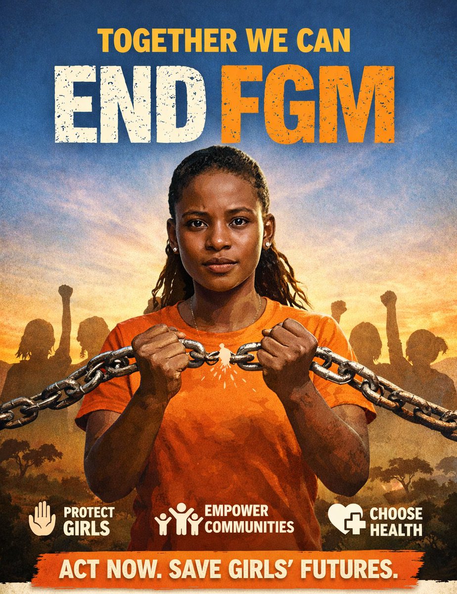 mozeroxKE's tweet image. Ending FGM is not just a goal, it’s a responsibility. Every girl deserves health, dignity, and a future free from harm. 

@csydiorg @NaguruC @DrDerrick0koth #EndFGM #EndFGMNow #StopFGM #ProtectGirls #GirlsRights #HumanRights #SayNoToFGM #YouthForChange #ActNow