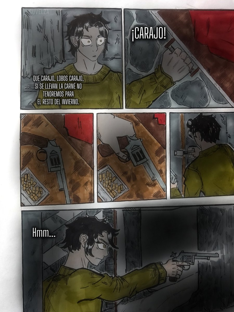 zuvelsa's tweet image. "En el frío Invierno".

#suvelzastudios #oc #comic