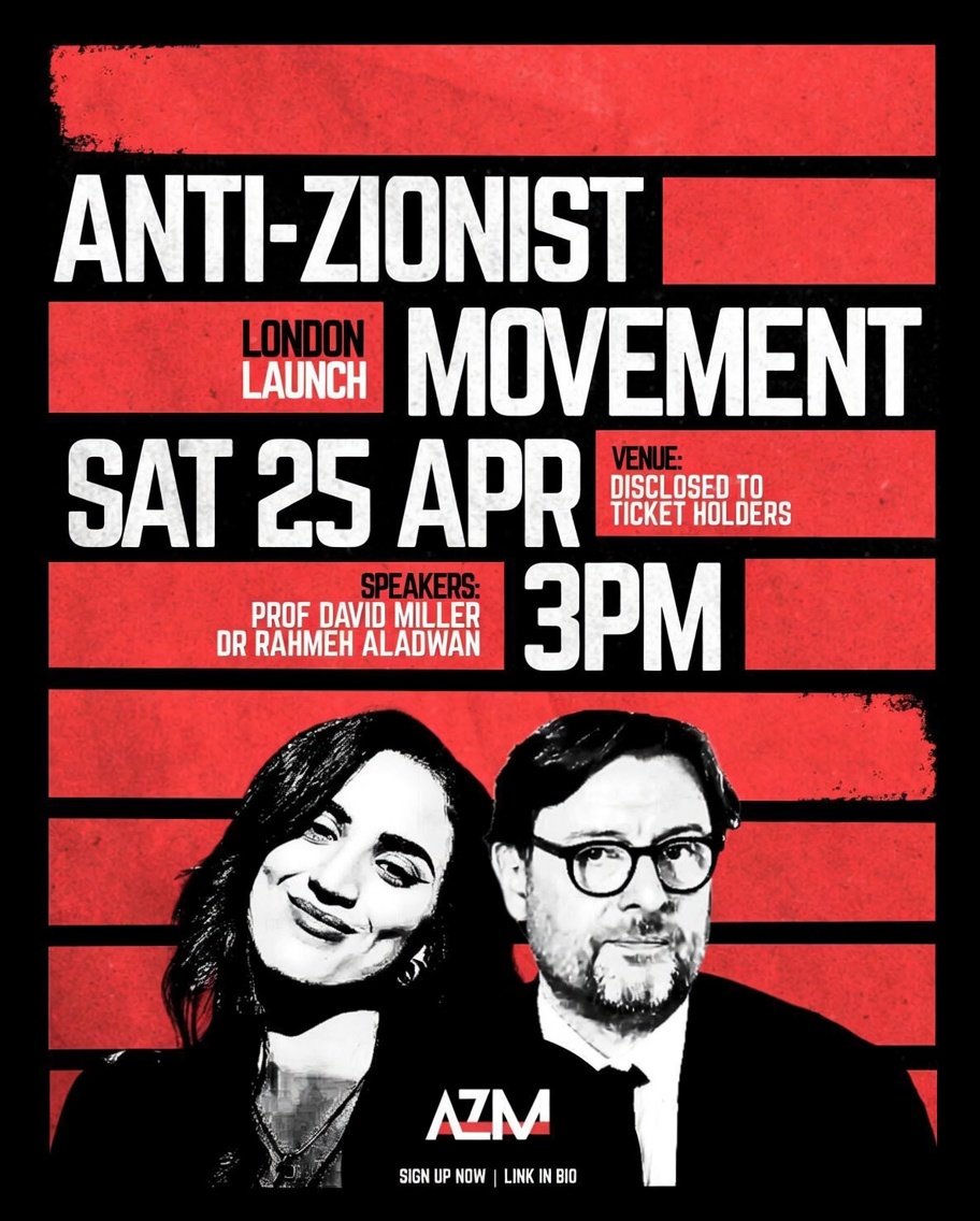 azm_org_uk's tweet photo. Eventbrite has cancelled our tickets page.

Reason? Another mass reporting campaign by the Zionist lobby.

They didn't contact us. Refunded all tickets without our consent.

But this is what they did last time:
— Attacked our venue and reported it  to the Charity Commission 
— Reported AZM to the police 
— Planted false headlines
— Had a panel member arrested on her way to the event
— Stationed police outside second venue

The event went ahead anyway. It was a success.

The lobby does not govern Britain. But they are acting like they do.

This is political censorship. This is Jewish supremacism in action.

The event will go ahead.

To our supporters: Thank you for standing with us.

We are working on an alternative platform.
Details coming soon.