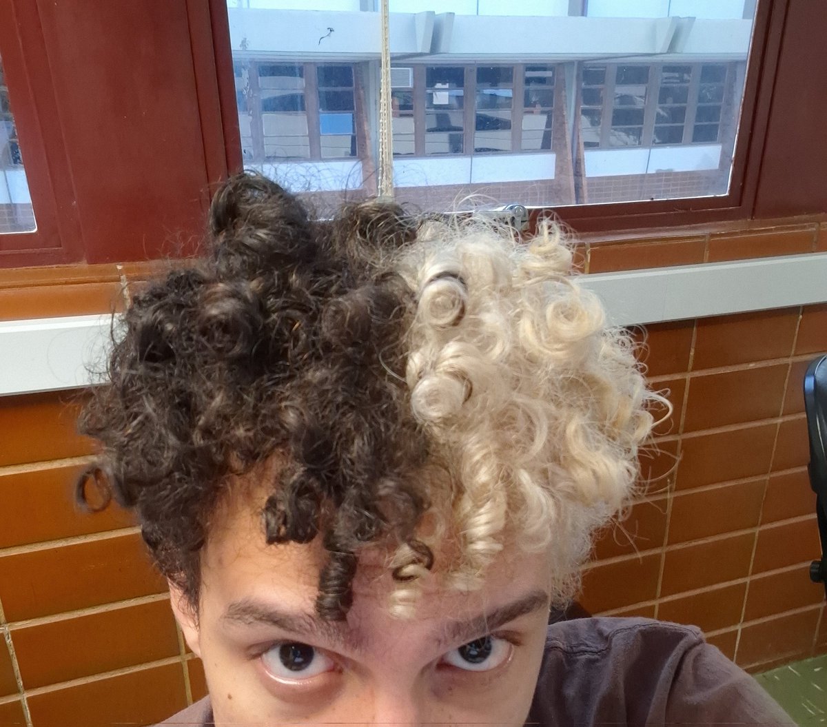 rejeitem salões de beleza alternativos, pintem em casa como eu!!