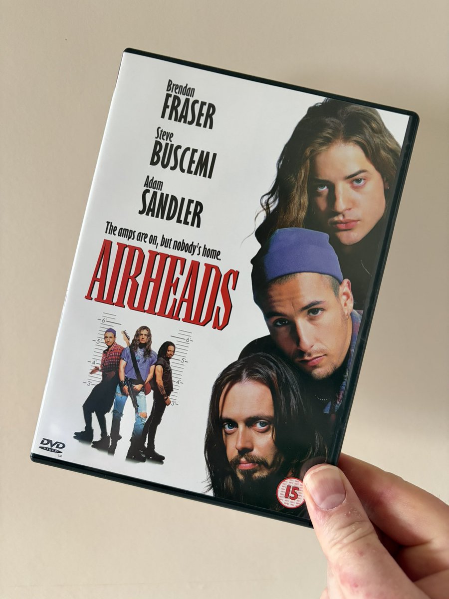 ayrguitar's tweet photo. Watching this tonight. Not on any streaming services. Bloody love it. #physicalmedia  #airheads https://t.co/wwvPxjFNTi