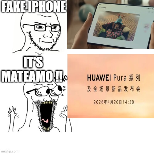 panacasiosoft's tweet image. my weekly memes season 4 episode 8 : pov , my reaction of pura x #meme #huawei #ChinaDaily