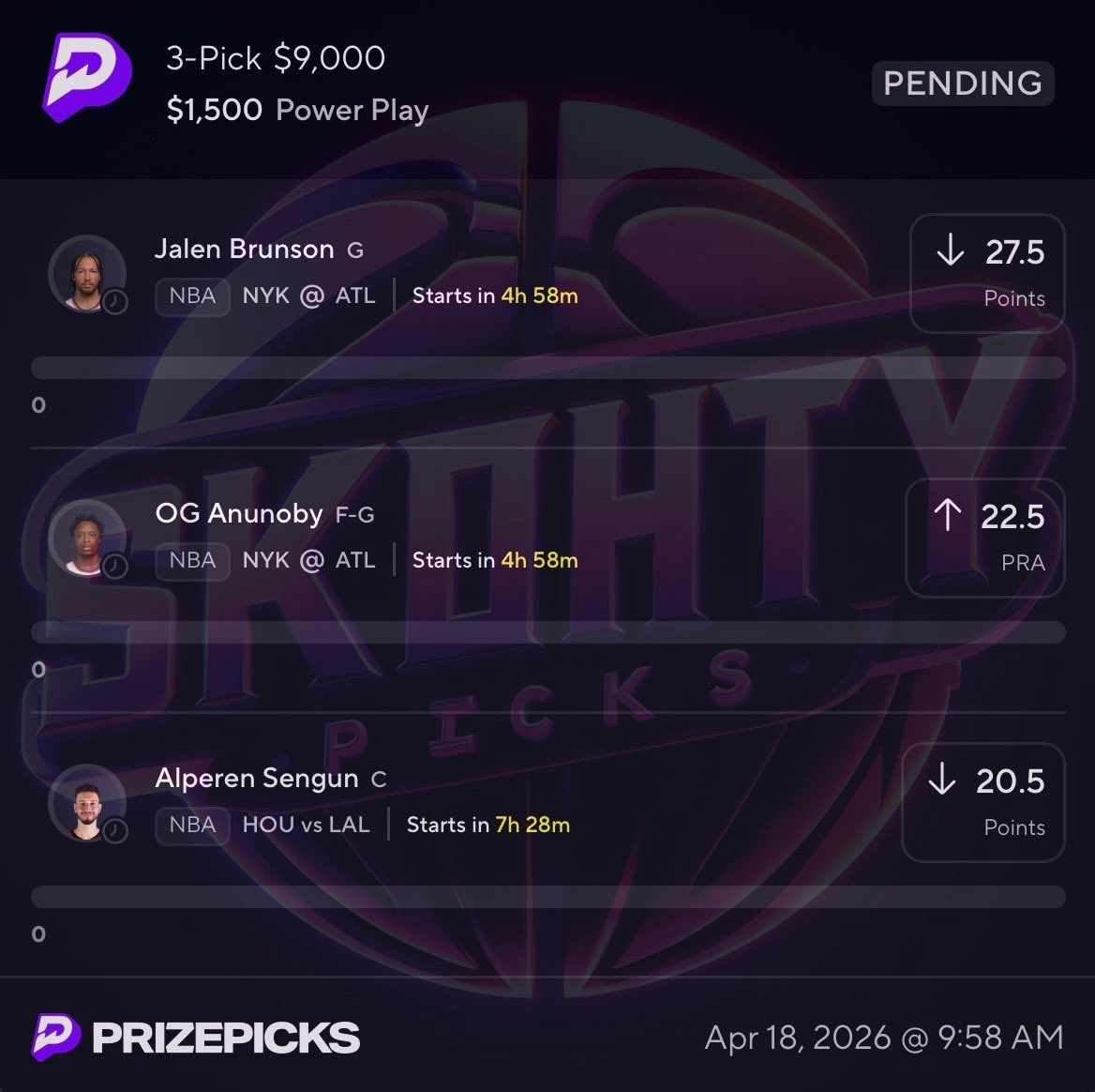 SkohtyDFS's tweet image. $250 to a FOLLOWER who likes when we cash⬇️

MEGA MUKE☢️

❤️ if you are tailing ⬇️

#Prizepicks #Gambling𝕏 #SkohtyPicks  #NBA