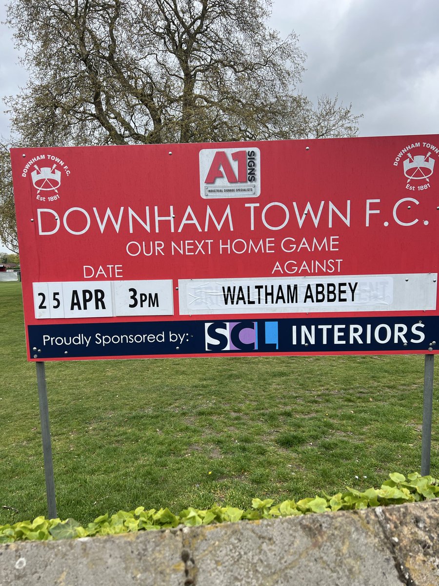 Downham Town FC tweet media
