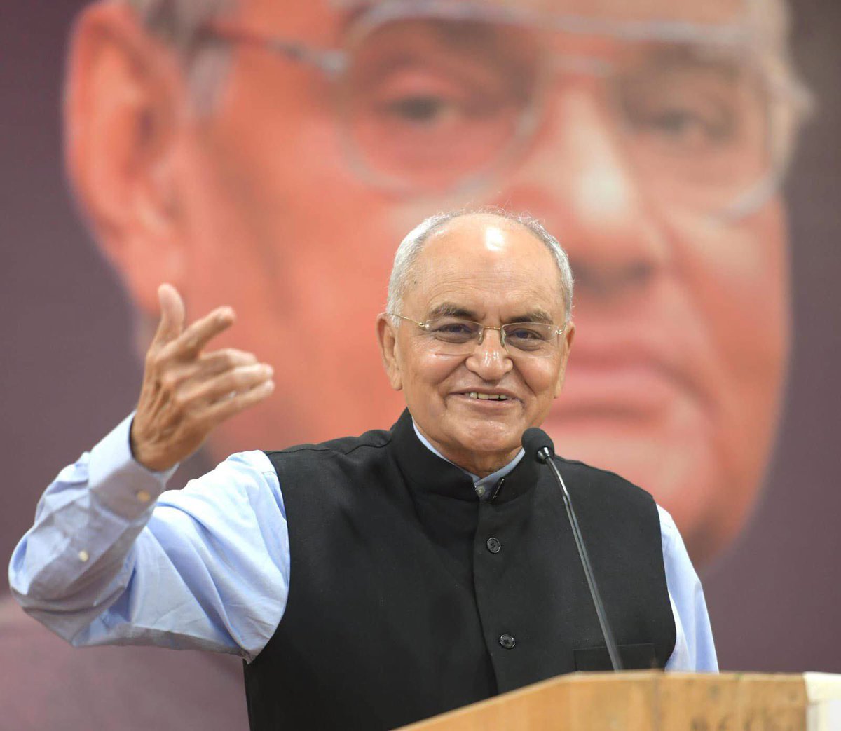 B L Santhosh tweet media