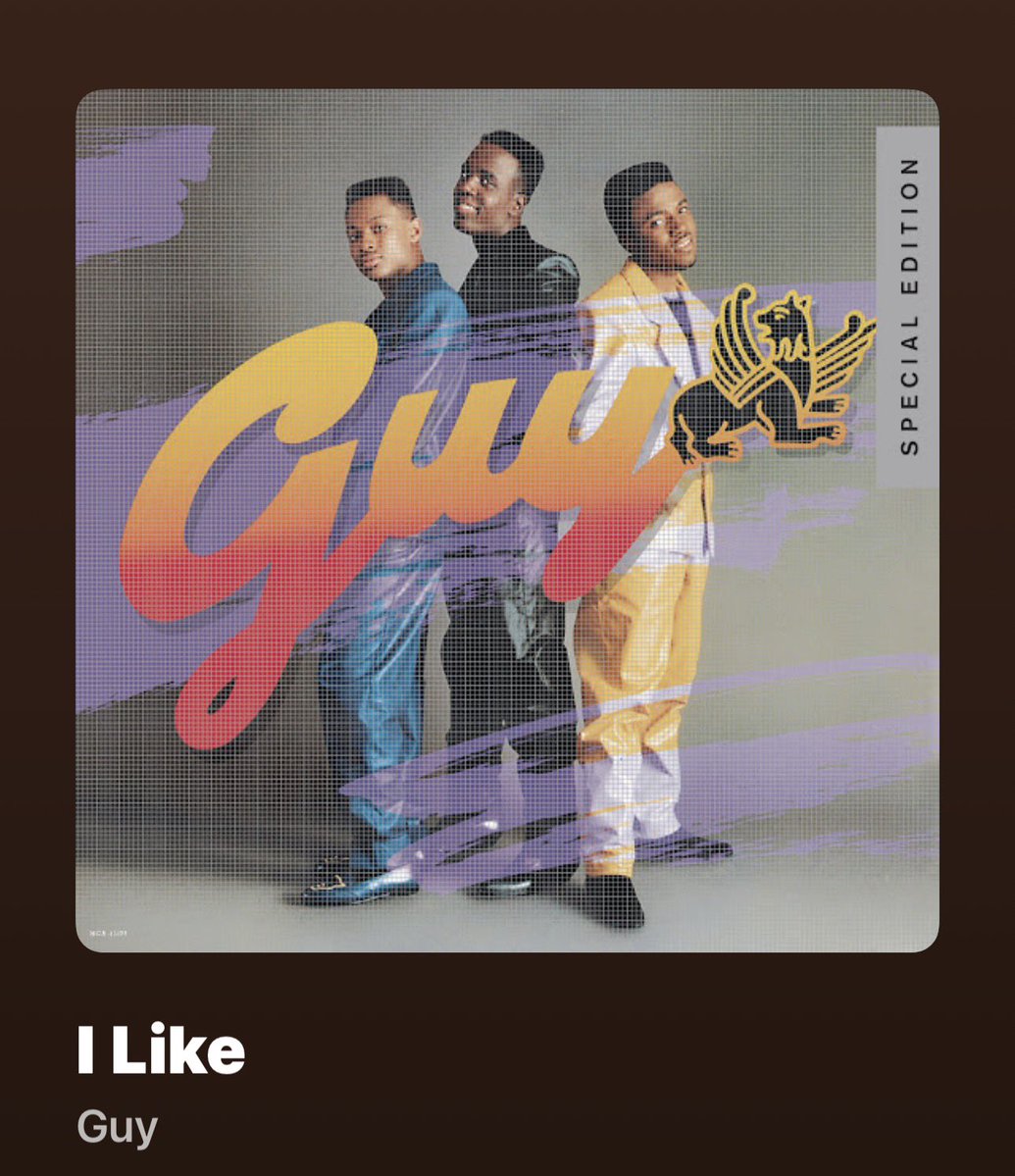 DaniHealz333's tweet image. ❤️💫🎶✨”I Like” Guy (1989) #guy #songoftheday #oldschool #music #fyp