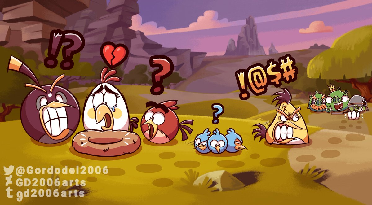 Egg thieves 🐖🥚
#AngryBirdsFART