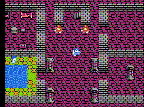 sebotron80's tweet image. Happy Saturday! Here is the main area of Dorlan Castle in The Book of Rynn's first story: The Royal Seal. #screenshotsaturday #nes #jrpg #thebookofrynn #indiegames #retrogames