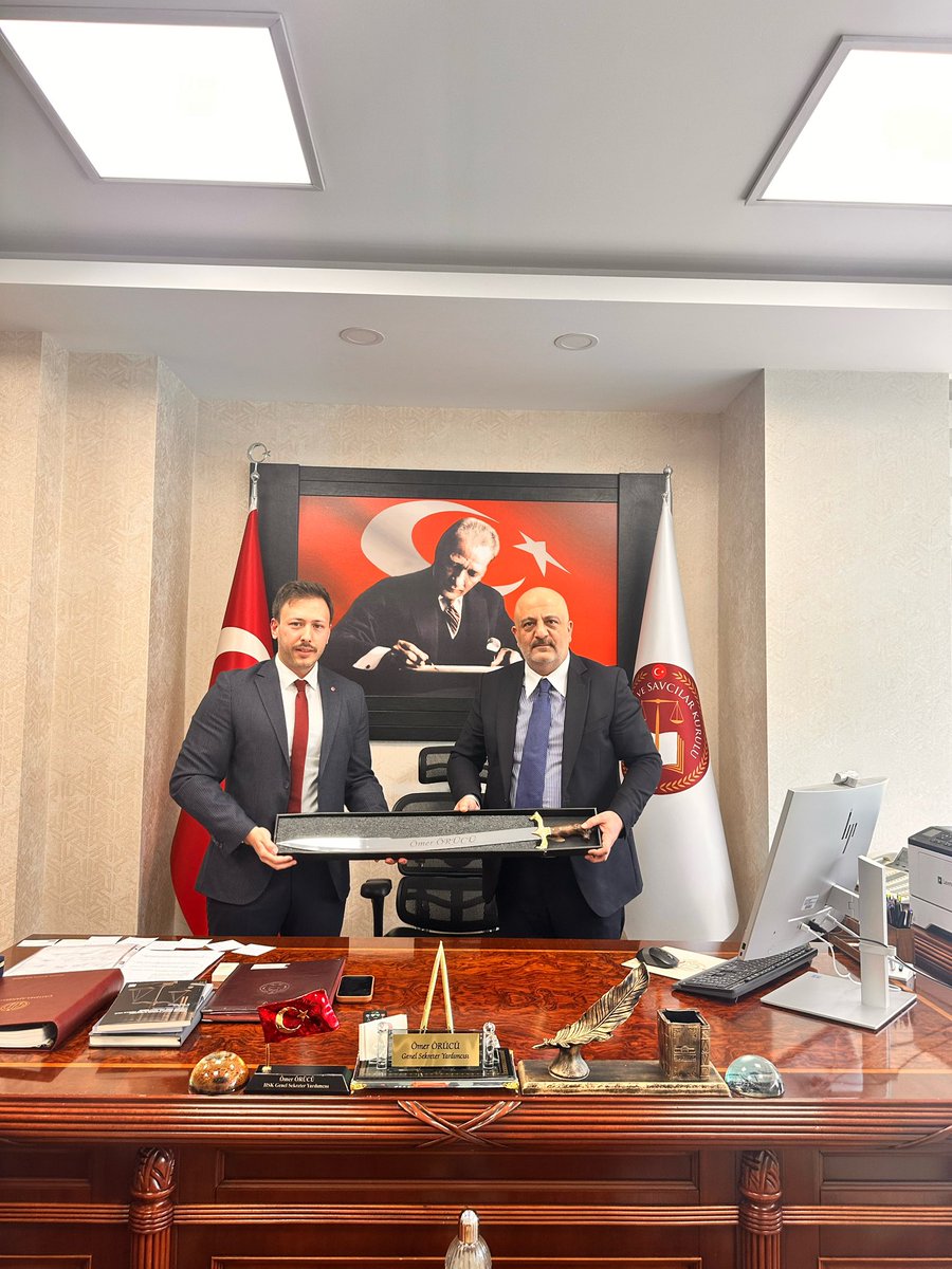 HSK Genel Sekreter Yardımcılığı görevi tevdi edilen ağabeyim <a href="/OmerORUCU/">🇹🇷Ömer ÖRÜCÜ 🇹🇷</a> ye Rabbimden muvaffakiyetler diliyorum.