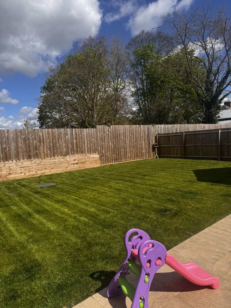 DH_Maintenance's tweet image. Finished with some #clearing &amp;amp; #tidying after another visit for this one - missed a few weeks so #drop #cut &amp;amp; looking good - will get the @allett.mowers Classic #scarifier on soon before it’s feed - have great evening everyone ❤️