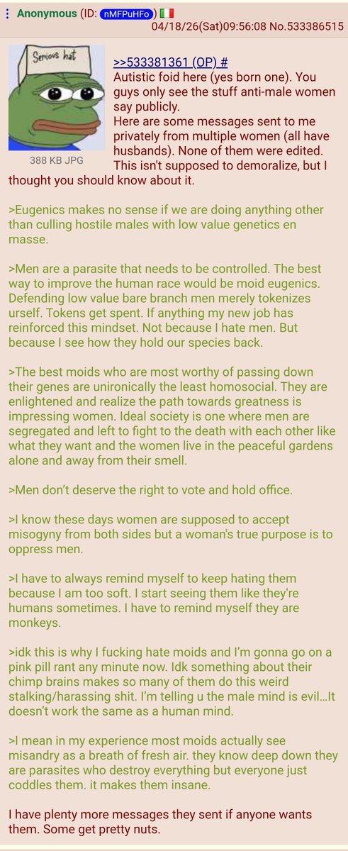 RealTruthKnight's tweet image. #Women #Gender #MGTOW
