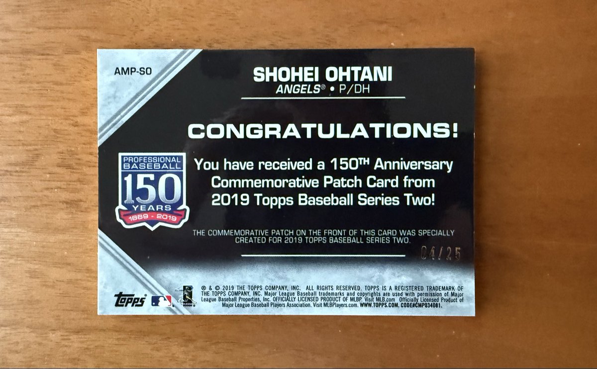 onroad111's tweet photo. @aaroncgarrett $240 Shipped. Red /25 from 2019 Series 2. https://t.co/gQ1vMxPcjV