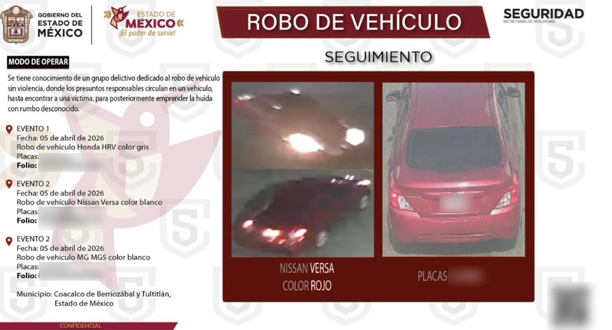 Secretaría de Seguridad del Estado de México tweet media