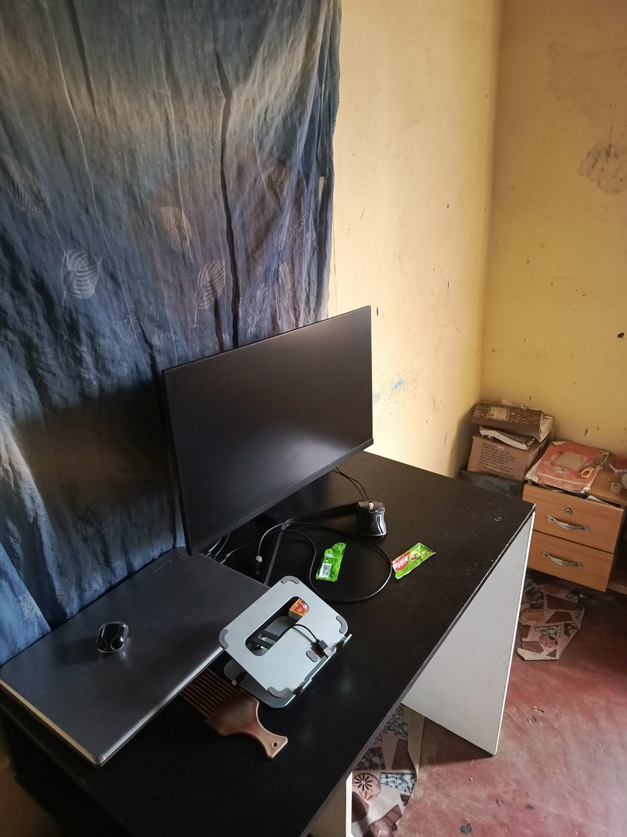 To_all_are_one's tweet image. I pray God bless me today I have been working so hard without no parents taken care of my younger siblings,This is our room Please sir new bed and carpet and new paint and new ceiling and local door would be enough I am suffering a lot sir please help me I am tired @boniface_jrn