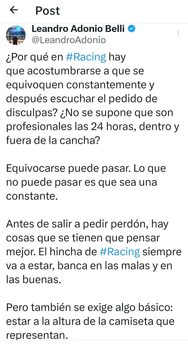 DonVictorB's tweet photo. Avisenle al chico Adonios que @LeandroLeunis no pidio perdon por disfrutar perder el clasico de Avellaneda ni @FeldmanKevin por todas las veces que lo duermen en @afa ni @sebastiansaja por los paquetes que trajo
Que es peor querido
Es pregunta
#RacingPositivo
#QueCrackBlanquito https://t.co/IOfP79drpR