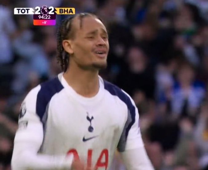 🚨🚨| GOAL: BRIGHTON HAVE EQUALISED IN THE 94TH MINUTE!!!!!!!

Tottenham 2-2 Brighton