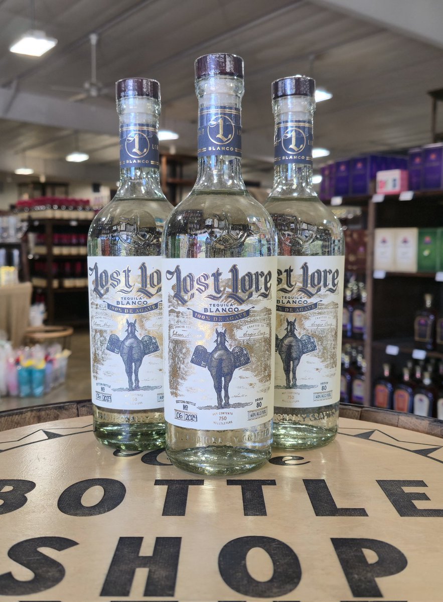 TheBottleShopga's tweet image. Lost Lore
Blanco Tequila 
Cooked in traditional stone brick ovens
Fermented with Champagne yeast.
Distilled twice in copper pots, no additives.
#tequila #agave #blanco #additivefree